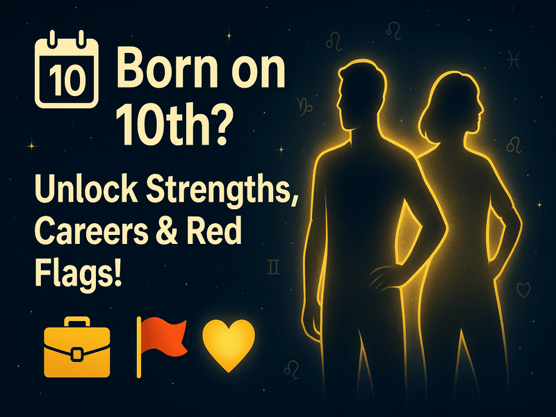 Born on the 10th personality and success traits