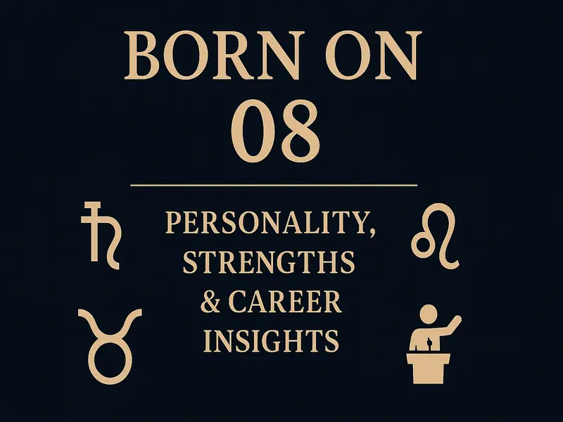 Born on the 8th truth about power and purpose
